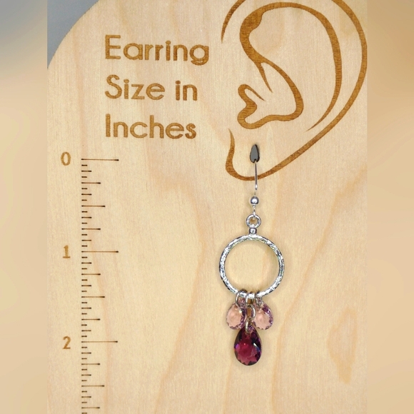 Swarovski Crystal Earrings - Picture 3 of 3